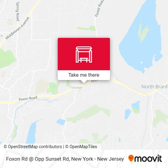 Foxon Rd @ Opp Sunset Rd map