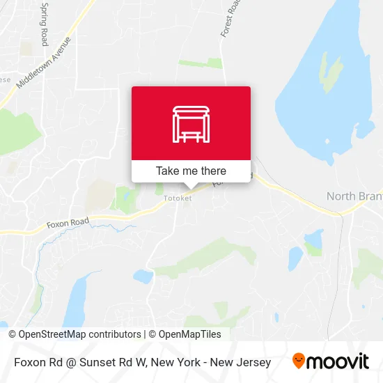 Foxon Rd @ Sunset Rd W map