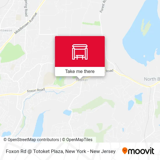 Foxon Rd @ Totoket Plaza map