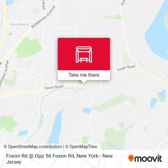 Foxon Rd @ Opp 56 Foxon Rd map