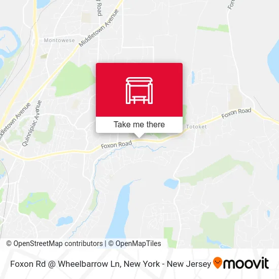 Foxon Rd @ Wheelbarrow Ln map