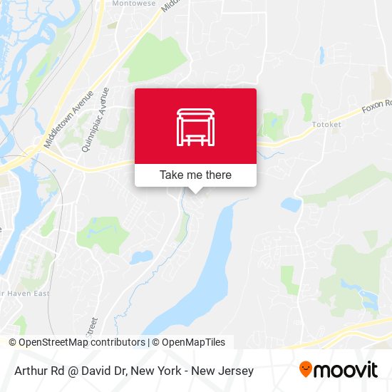 Mapa de Arthur Rd @ David Dr