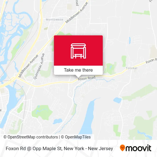 Foxon Rd @ Opp Maple St map