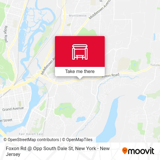 Foxon Rd @ Opp South Dale St map