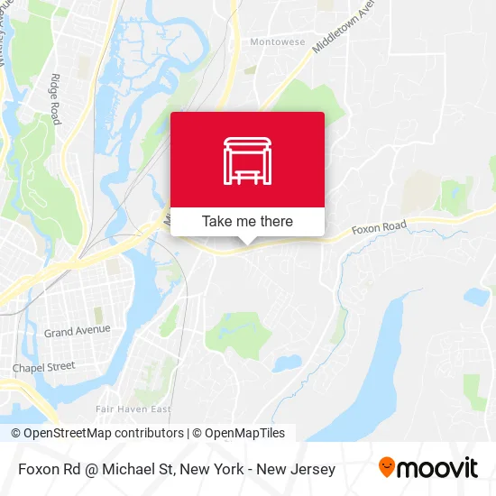 Foxon Rd @ Michael St map