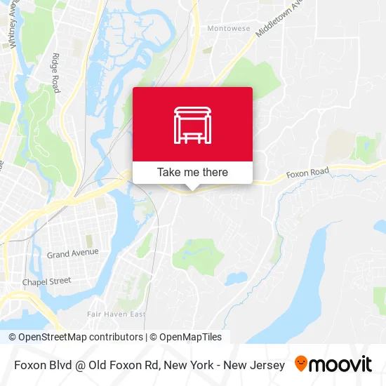 Foxon Blvd @ Old Foxon Rd map