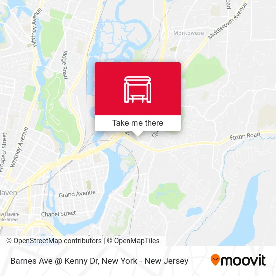 Barnes Ave @ Kenny Dr map