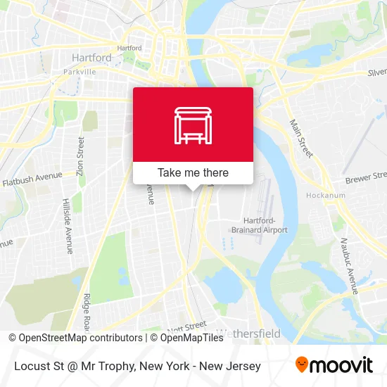 Locust St @ Mr Trophy map