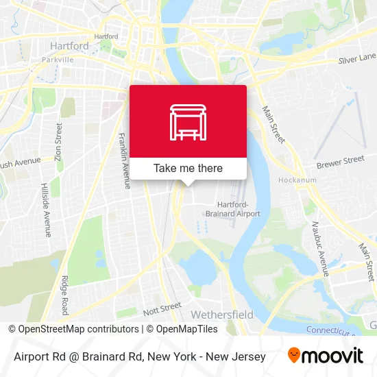 Airport Rd @ Brainard Rd map