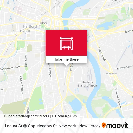 Locust St @ Opp Meadow St map