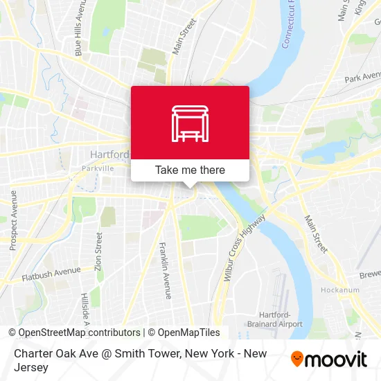 Charter Oak Ave @ Smith Tower map