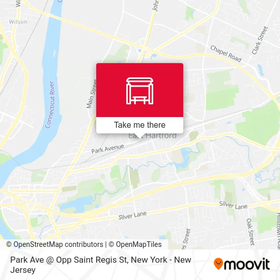 Park Ave @ Opp Saint Regis St map