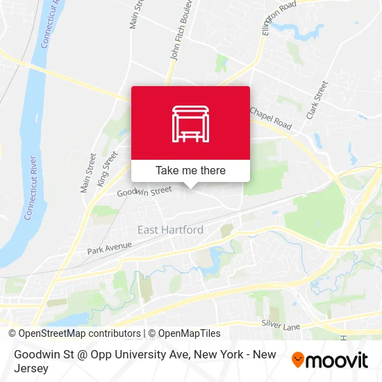 Goodwin St @ Opp University Ave map