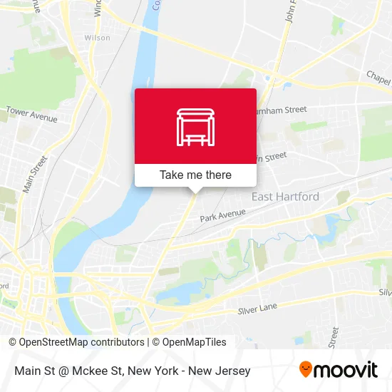 Main St @ Mckee St map