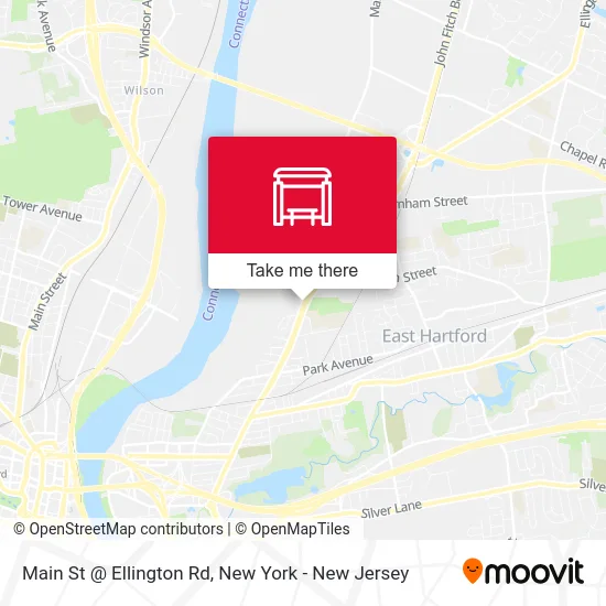 Main St @ Ellington Rd map