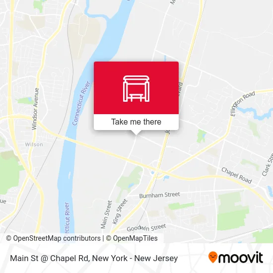 Main St @ Chapel Rd map