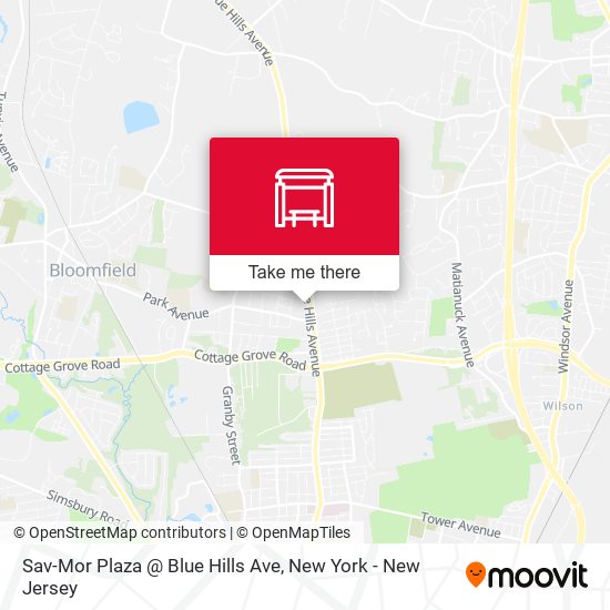 Sav-Mor Plaza @ Blue Hills Ave map