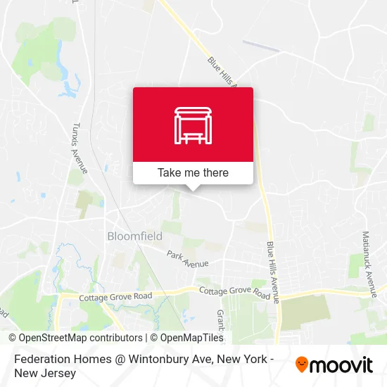 Federation Homes @ Wintonbury Ave map