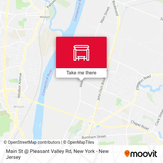 Main St @ Pleasant Valley Rd map