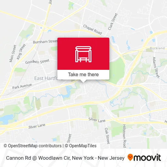 Cannon Rd @ Woodlawn Cir map