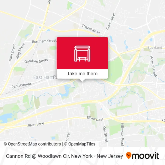 Cannon Rd @ Woodlawn Cir map