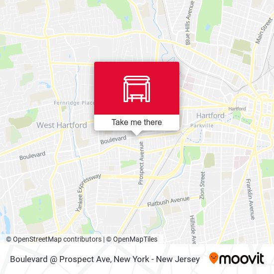 Mapa de Boulevard @ Prospect Ave