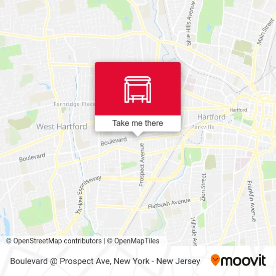 Boulevard @ Prospect Ave map