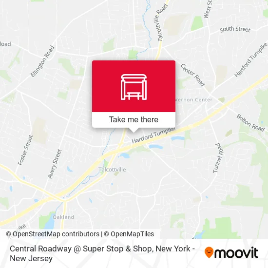Central Roadway @ Super Stop & Shop map