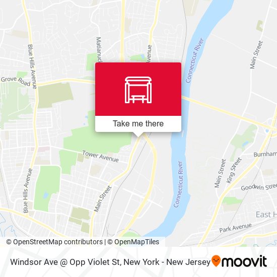 Windsor Ave @ Opp Violet St map