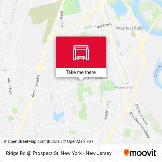 Ridge Rd @ Prospect St map