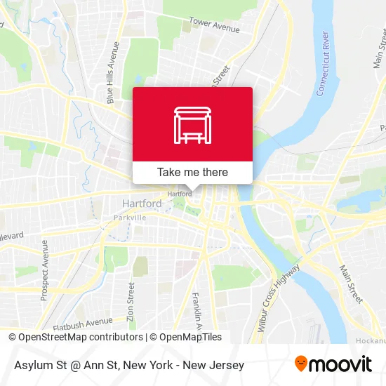 Mapa de Asylum St @ Ann St