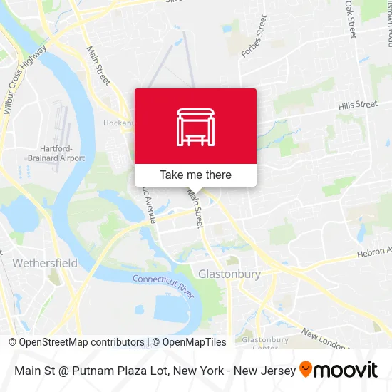 Main St @ Putnam Plaza Lot map