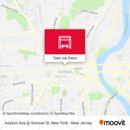 Mapa de Asylum Ave @ Sumner St