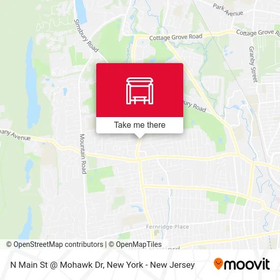 N Main St @ Mohawk Dr map