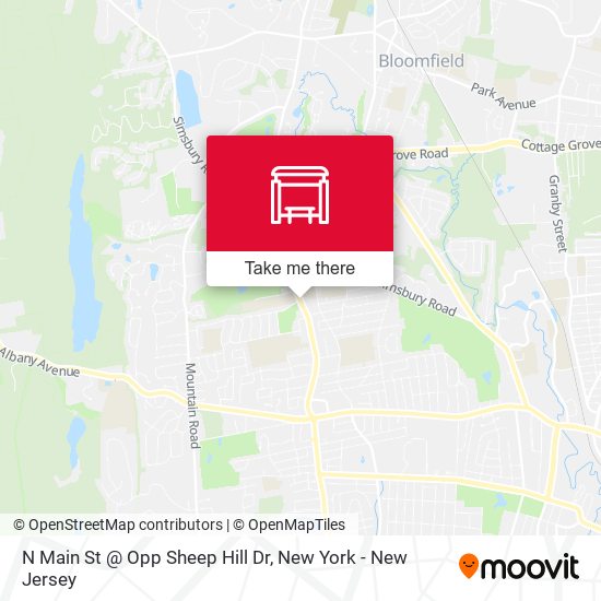Mapa de N Main St @ Opp Sheep Hill Dr