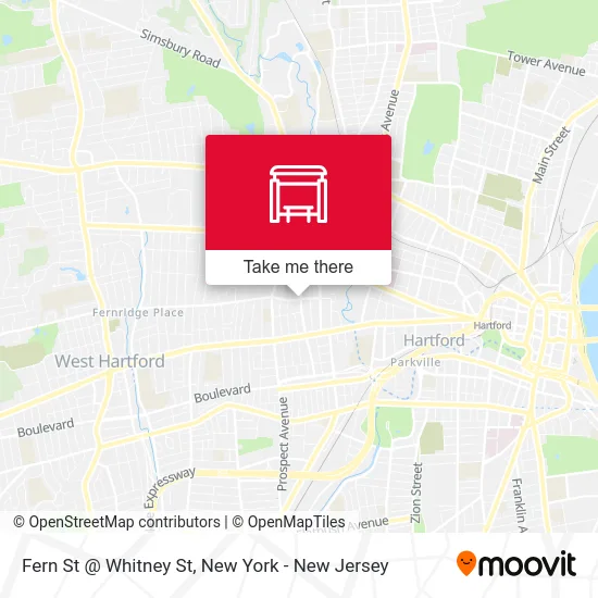 Fern St @ Whitney St map