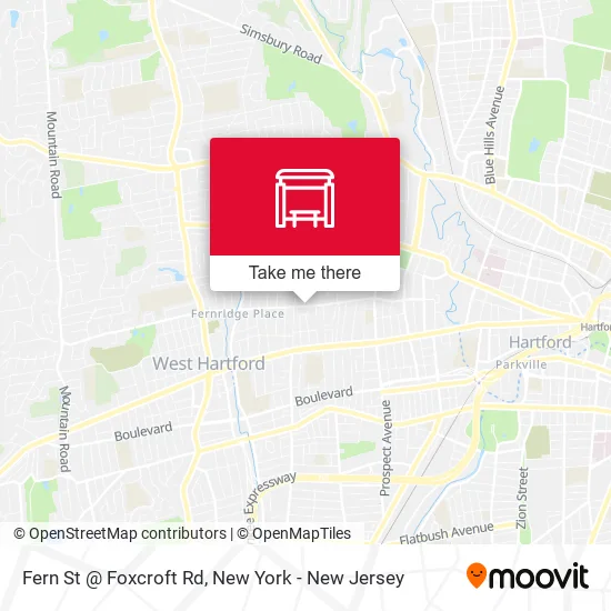 Fern St @ Foxcroft Rd map