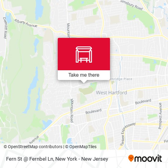 Mapa de Fern St @ Fernbel Ln