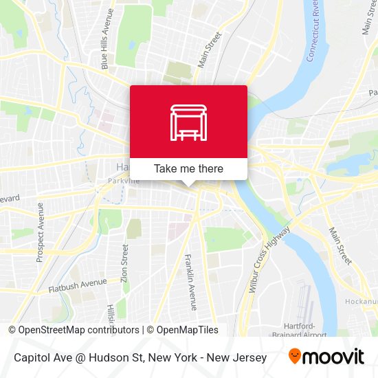 Mapa de Capitol Ave @ Hudson St