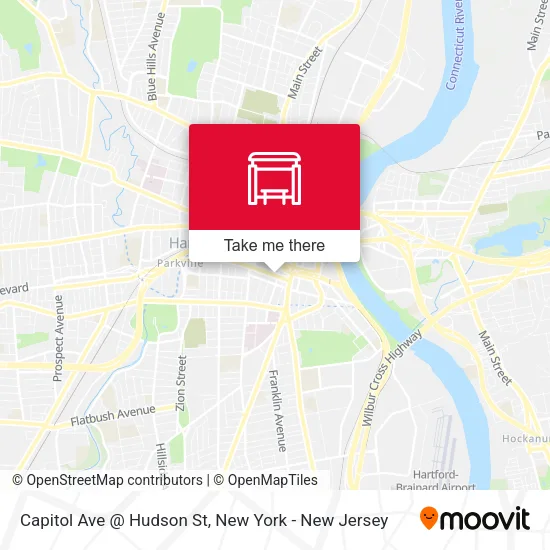 Mapa de Capitol Ave @ Hudson St