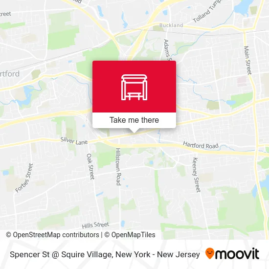 Spencer St @ Squire Village map