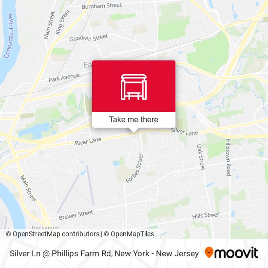 Mapa de Silver Ln @ Phillips Farm Rd