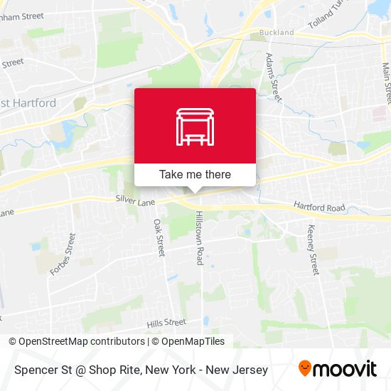 Mapa de Spencer St @ Shop Rite