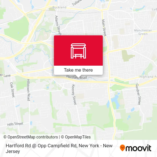 Hartford Rd @ Opp Campfield Rd map