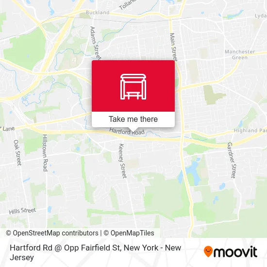 Hartford Rd @ Opp Fairfield St map