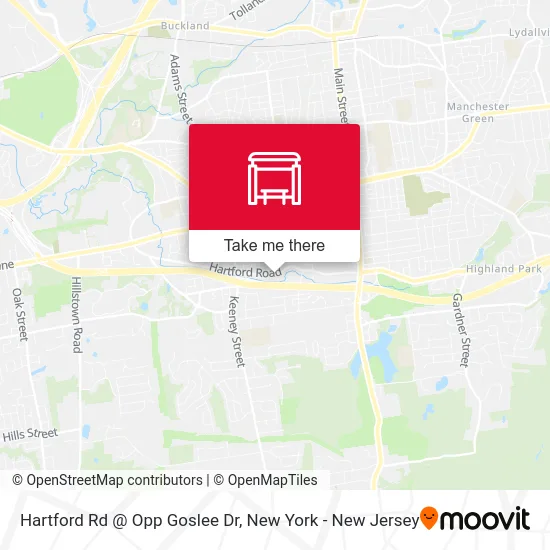 Hartford Rd @ Opp Goslee Dr map