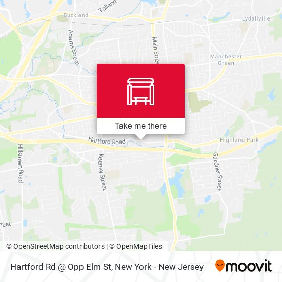 Mapa de Hartford Rd @ Opp Elm St