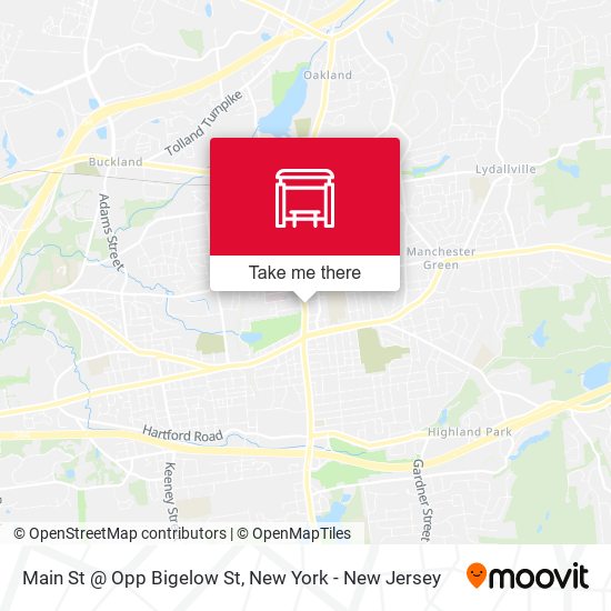 Mapa de Main St @ Opp Bigelow St