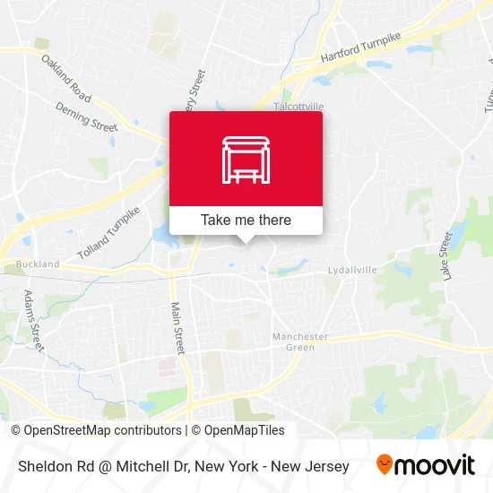 Sheldon Rd @ Mitchell Dr map