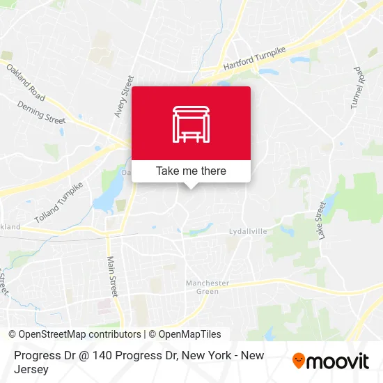 Progress Dr @ 140 Progress Dr map